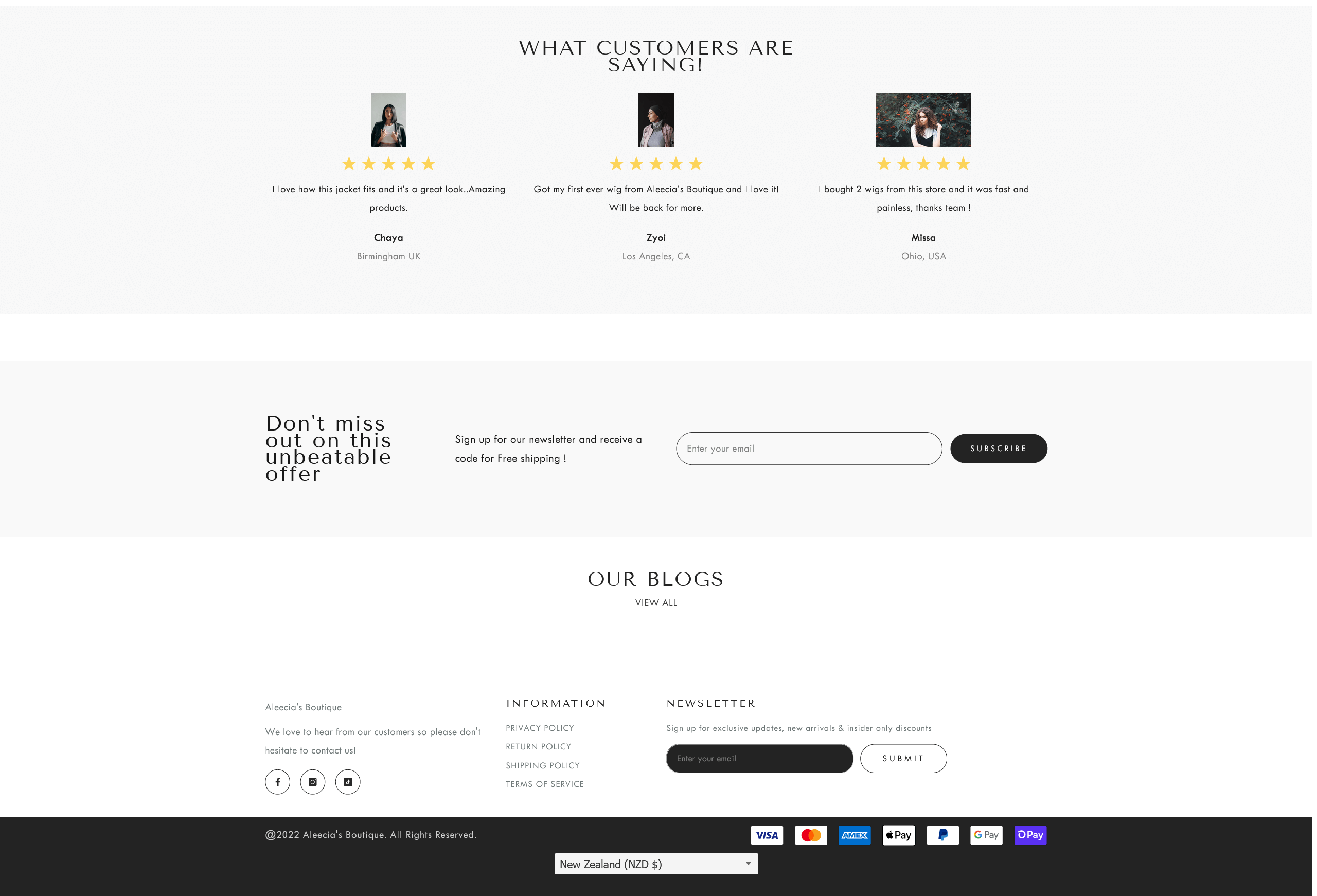 aleeciasboutique.com