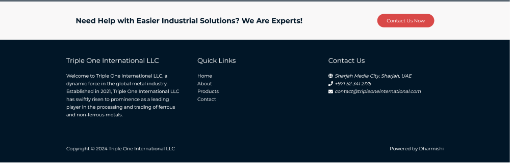 tripleoneinternational.com